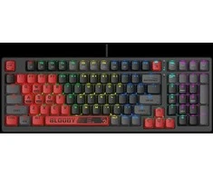 Klaviatūra A4Tech Bloody S98 USB Sports Raudona (BLMS Raudona Plus Switches)