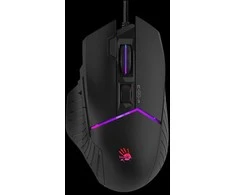 A4tech Bloody Pelė W95 Max aktyvuota, apšviesta žaidimų pelė, 12000 DPI, USB, juoda