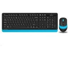 A4tech klaviatūra and pelė set FG1010 FSTYLER, wireless, mėlynas