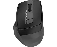 Pelė A4Tech FG35C Plus FStyler, belaidė biurowa pelė, 2,4GHz, pilka