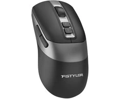 Pelė A4Tech FG50S Plus FStyler, belaidė cicha pelė biurowa, 2,4GHz, juoda
