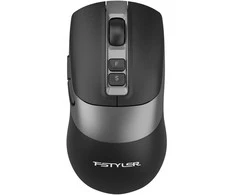 Pelė A4Tech FG50S Plus FStyler, belaidė cicha pelė biurowa, 2,4GHz, juoda