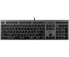 Klaviatūra A4Tech FX60 (FX60-W-GY)