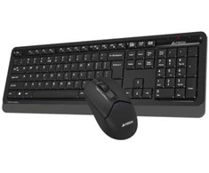 Rinkinys Klaviatūra su pele A4Tech Fstyler FG1012 belaidė juoda