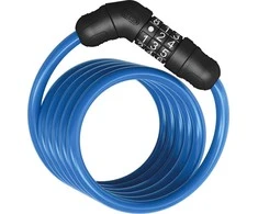 Abus Germany Abus 4508C/150/8 Star Cable / spiral code lock - mėlynas