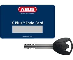 Abus Germany Abus 9808K/140 juodas plieno O-grandininis užraktas