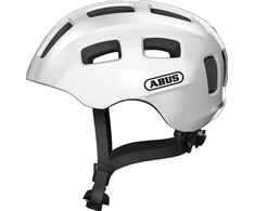 Abus Germany Abus Youn-I 2.0 Pearl Baltas dydis M(52-57cm)