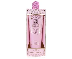 ACCENTRA SET ESSENCE OF BEAUTY hand care in gift box with file, rosé - Vanilla and Sweet Almond