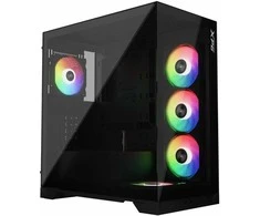 ADATA XPG Invader X ATX Midi Tower juodas 4x120mm ARGB Glas USB C
