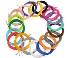Usorteret AERIUM filamentas 1,75 mm PCL 5 metres x 20 colours