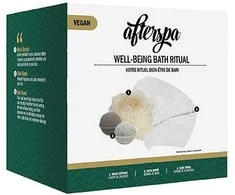 „AfterSpa Well-Being Bath Ritual“ dovanų rinkinys, putojančios vonios bombos, 2 vnt. prausimosi kempinės, plaukų rankšluostis