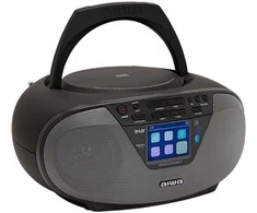 Boombox AIWA BBTU-500 DAB+/FM RDS/CD/USB/BT juoda