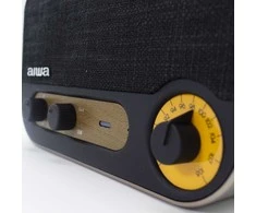 Nešiojamasis radijo imtuvas Aiwa ir vintažinis radijo imtuvas AIWA RBTU-600