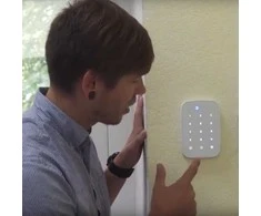 Ajax KeyPad belaidė valdyma klaviatūra (balta)