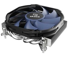 Akasa ALUCIA H4I, Low Profile CPU Cooler, for Intel
