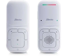 „Alecto DBX130“ modernus elektroninis kūdikių monitorius, baltas