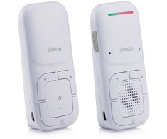 „Alecto DBX130“ modernus elektroninis kūdikių monitorius, baltas