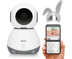 Alecto WLAN kūdikio monitorius su kamera balta/pilka