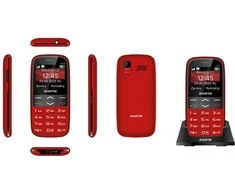 ALIGATOR A770 Senior raudonas + stacionarus įkroviklis