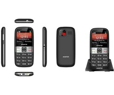 ALIGATOR A775 Senior juodas + desktop charger