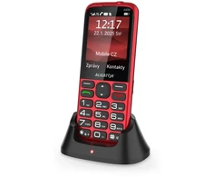 ALIGATOR A930 GPS 4G senjorams, raudonas + įkrovimo stovas
