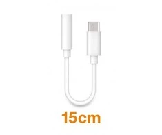 Aligator Alligator Audio Adapteris USB-C / 3.5mm Jack, Baltas