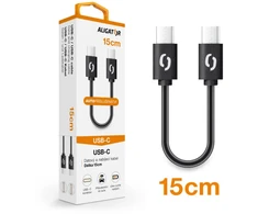 Aligator POWER Datový kabelis USB-C - USB-C 15cm juoda