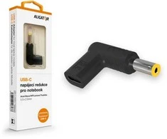 Aligator USB-C maitinimo adapteris 5,5x2,5 mm, skirtas Acer / Asus / HP / Lenovo / Toshiba nešiojamiesiems kompiuteriams