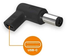 Aligator USB-C maitinimo adapteris 7,4 x 5,0 mm, skirtas Dell nešiojamiesiems kompiuteriams