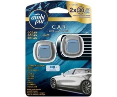 Oro gaiviklis automobiliams AMBI PUR Car Ocean Mist 2X2 ml