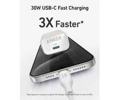 Įkroviklis - Anker 511 Nano 4 30W Baltas