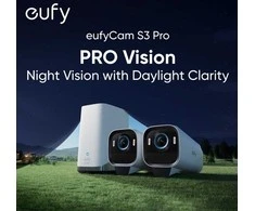 Anker Eufy eufyCam S3 Pro Add-on Cam Juodas+Baltas