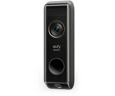 Anker Eufy Video Doorbell 2K su HomeBase, maitinama baterija