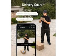 Anker Eufy Video Doorbell 2K su HomeBase, maitinama baterija