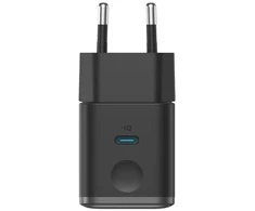 Anker Nano USB-C Fast Charger 45W with Ekranas Juodas