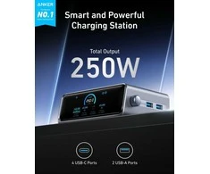„Anker Prime“ įkroviklis (250 W, 6 prievadai, „GaNPrime“) | A2345341