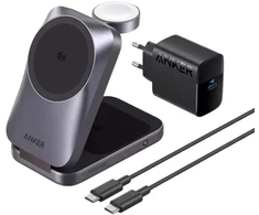 Wireless Charger Anker Prime MagGo 3in1, 25W, 1.67A, Juoda A25N1