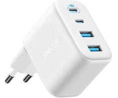 Anker Zolo 50W Wall Charger, 2xUSB-C, 2xUSB, Baltas