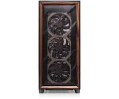 Antec Flux Pro Noctua Edition, Tower-case - juodas/holz, incl. NA-FH1 fan-Hub