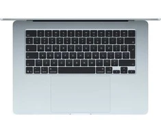 Apple Mėlyna Nešiojamas kompiuteris Neprirazeno MacBook Air 15'' M5 chip with 10-core CPU and 10-core GPU, 16GB, 512GB SSD - Sky Mėlyna