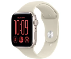 Išmanusis laikrodis Apple Watch SE 3 GPS 44mm Starlight Alu Sport M/L Smėlio spalvos (MJL54MP/A)