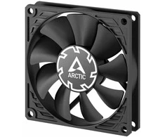 ARCTIC P8 Slim PWM PST korpuso ventiliatorius, 4-pin, 80mm, juodas