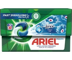 KAPSULĖS SKALBIMO ARIEL FRESH AIR 20VNT