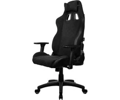 Žaidimų kėdė Arozzi Avanti SoftFabric, Juodos spalvos