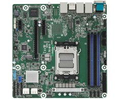 Motininė Plokštė - Asrock B650D4U AMD B650 Express AM5 Lizdas „Micro ATX“