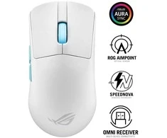 Belaidė pelė ASUS ROG Harpe Ace Aim Lab Edition, Balta