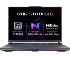 Nešiojamas kompiuteris ASUS ROG Strix G16 G614PR-TS144 Eclipse Gray Metal