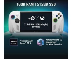 Žaidimų konsolė Asus ROG Xbox Ally (2025) | AMD Ryzen™ Z2 A | 16/512 GB | Windows 11