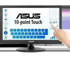 ASUS VT169HE lietimui jautrus monitorius 15.6" IPS WLED FHD 16:9 60Hz 220cd/m2 5ms D-Sub HDMI