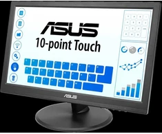 ASUS VT169HE lietimui jautrus monitorius 15.6" IPS WLED FHD 16:9 60Hz 220cd/m2 5ms D-Sub HDMI